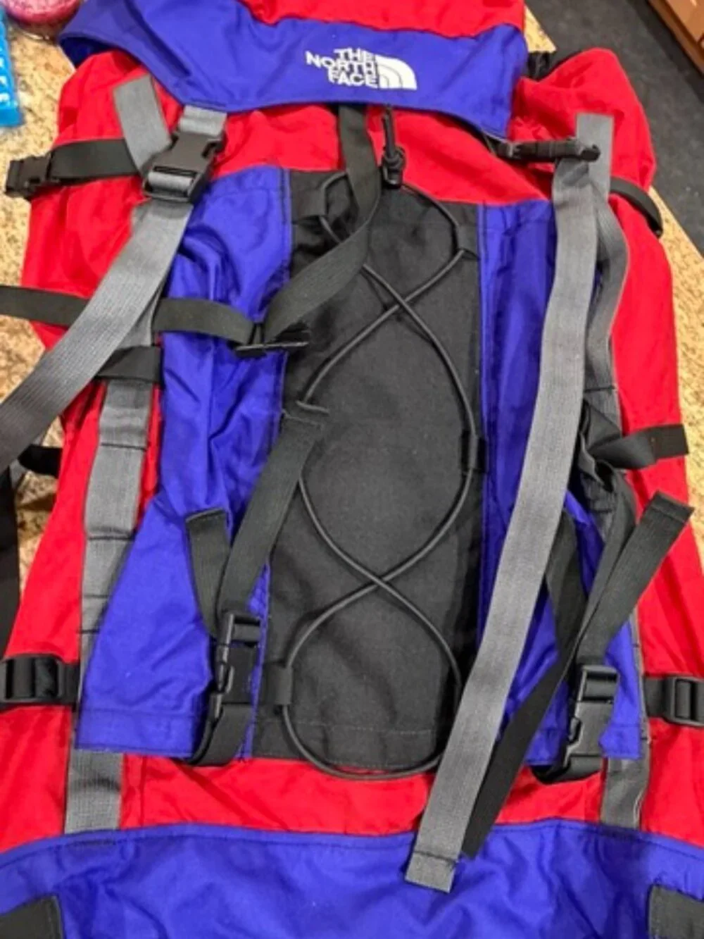 Vintage 90s The North Face Internal Frame Hiking Daypack Backpack EUC